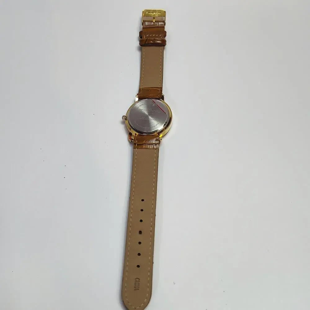 Disney Winnie the Pooh Charm Dangle Watch Bee Hunny Rhinestone Gold